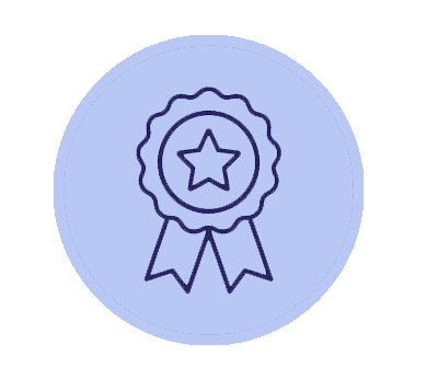 Doctor/profile icon with a stethoscope inside a teal circle badge